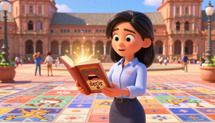 Mastering 'Decís': A Comprehensive Guide to Conjugation and Usage in Spanish - visual 1