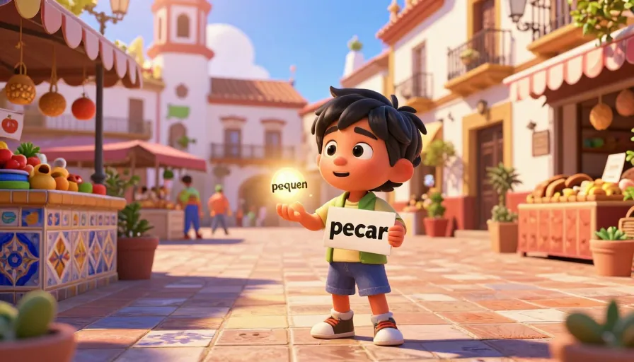 Pequen: Mastering the Noun, Adjective, and Verb Forms in Spanish - visual 1