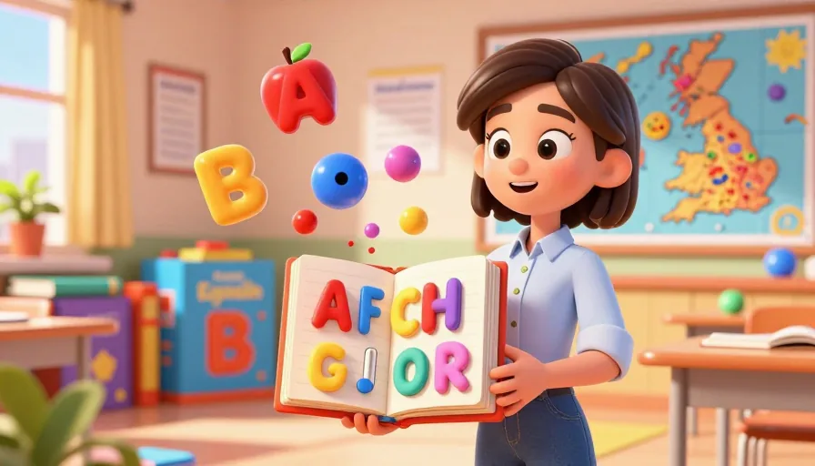 Abecedario con pronunciacion en ingles: Guía Completa con Ejemplos Interactivos - visual 1