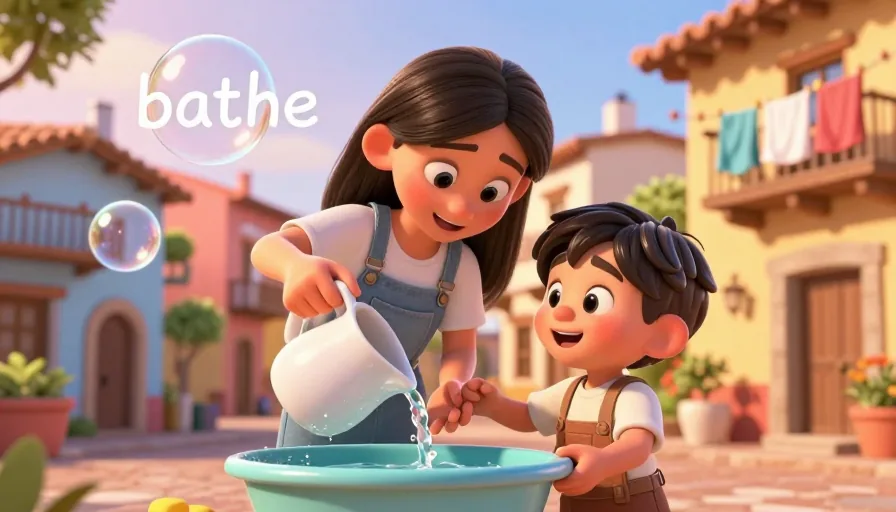 Bañar en Ingles: Comprehensive Guide to Translation, Conjugations, and Usage - visual 1