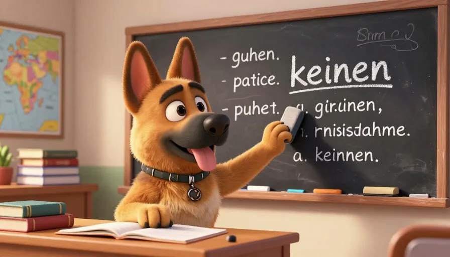 Mastering 'Keinen' in German: A Comprehensive Guide - visual 1