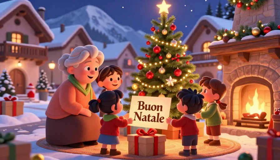 Happy Christmas in Italian: Essential Phrases and Pronunciation Guide - visual 1
