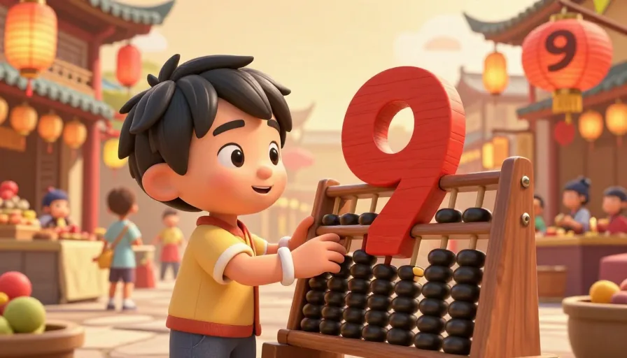 Mastering 9 in Mandarin: A Comprehensive Guide to Numbers in Mandarin - visual 1
