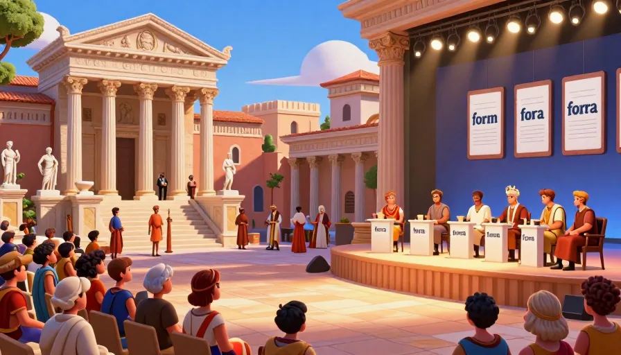 Mastering the Plural Forms of 'Forum': Fora vs. Forums (forums plural) - visual 1