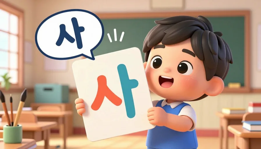 Aprende a escribir y pronunciar s en coreano: Guía completa de Hangul - visual 1