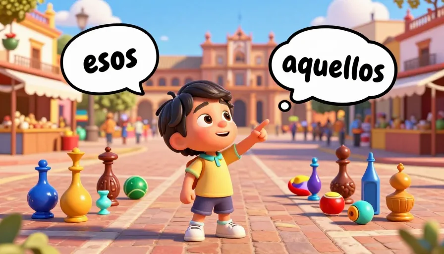 How Do You Say Those in Spanish? Mastering 'Esos' and 'Aquellos' - visual 1
