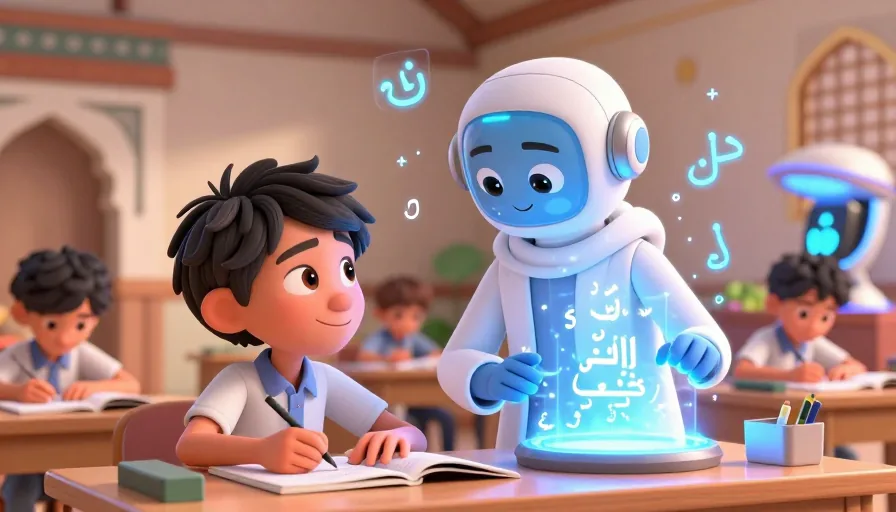 Maximize Learning with AI-Powered Arabic Homework Assistance - visual 1