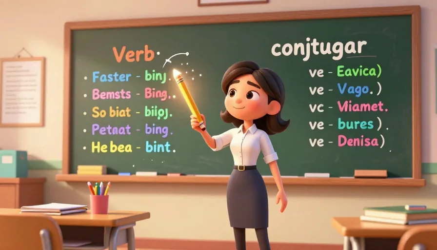 Mastering Verb Conjugation in Spanish: A Comprehensive Guide to Conjugar (verbo conjugar) - visual 1