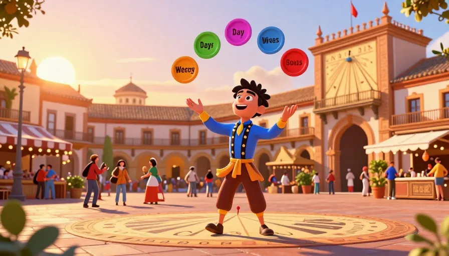 Dias da Semana em Espanhol: Guia Completo com Pronúncia, Uso e Contexto Cultural - visual 1