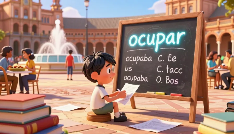 Mastering the Verb 'Ocupar': Deep Dive into 'Ocupaba' and Its Usage - visual 1