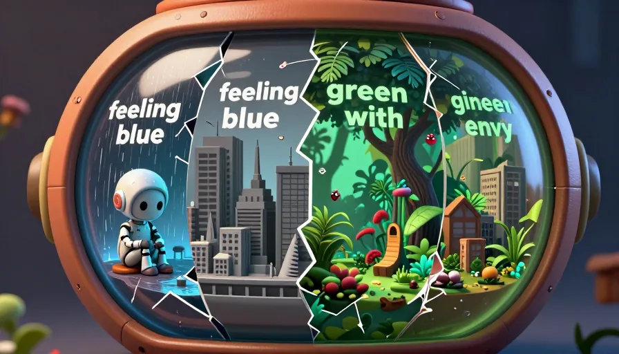 Mastering Color Idioms: A Comprehensive Guide for English Learners - visual 1
