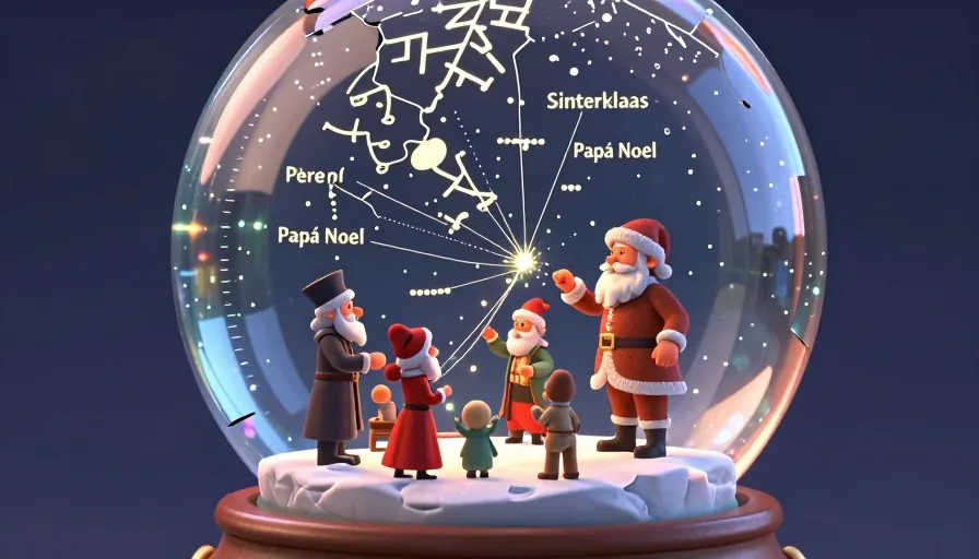 Exploring Santa Nicknames: A Linguistic Journey for Language Learners - visual 1