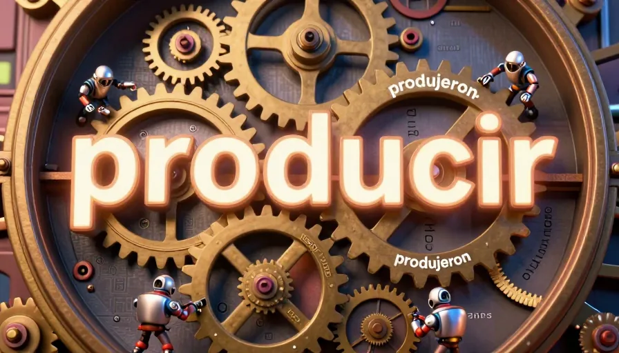 Conjugación de 'producir' en español: Guía completa con ejemplos y ejercicios prácticos (produjeron) - visual 1