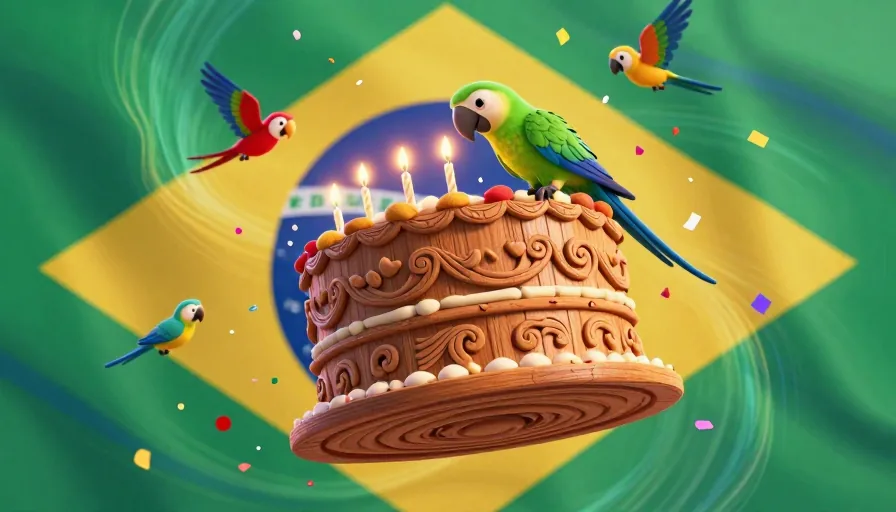 Brazilian Portuguese Happy Birthday: Mastering Birthday Greetings in Brazilian Portuguese - visual 1