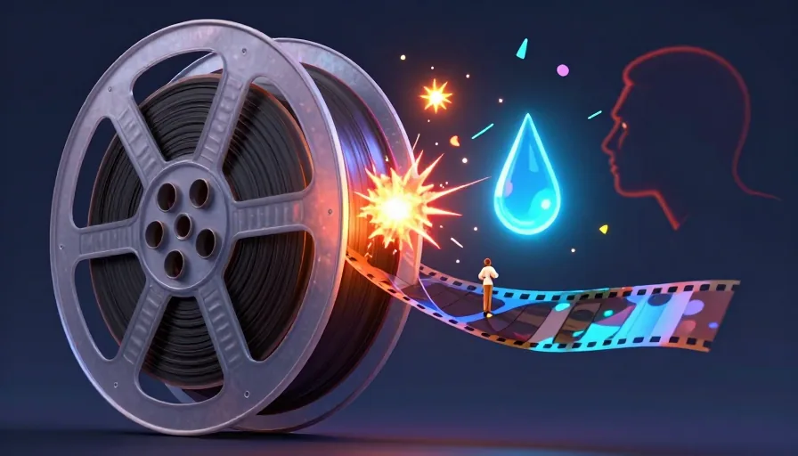 Guía Completa para Discutir Películas en Inglés: Vocabulario y Frases Esenciales (pelicula en ingles) - visual 1