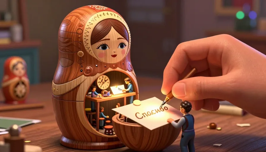 Cómo Decir 'Ruso Gracias' Correctamente: Guía Completa con Pronunciación y Uso Cultural - visual 1