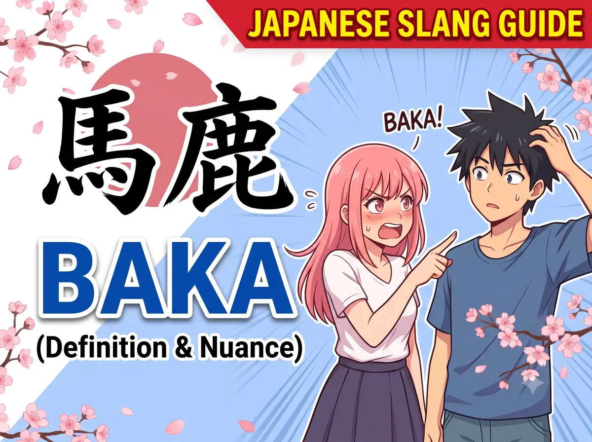 Significado de Baka en Japonés: Matices, Slang y Uso - visual 1