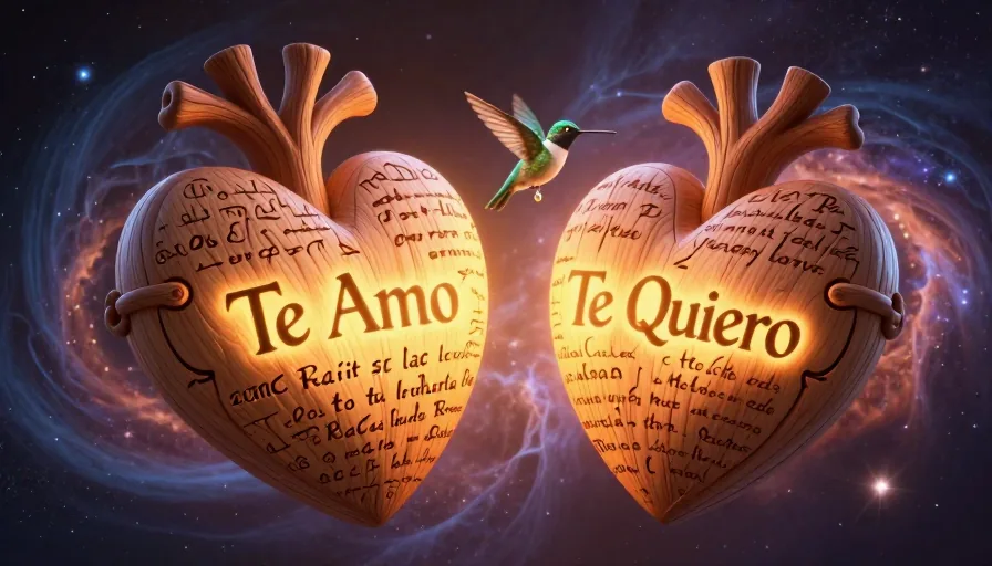 Understanding 'Love You in Spanish': Te Quiero vs. Te Amo - visual 1