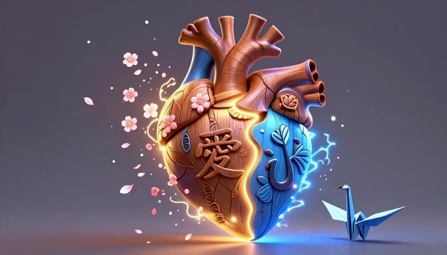 Understanding the Symbol for Love Japanese: 愛 vs. 恋 - visual 1