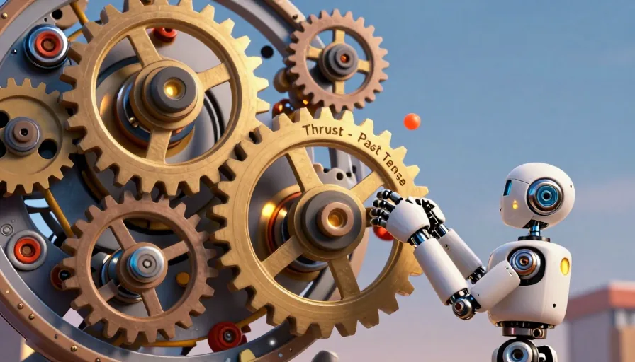 Understanding the Past Tense of 'Thrust': Thrusted vs. Thrust - visual 1