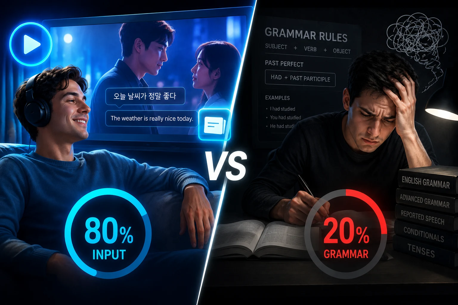 ¿Es Suficiente el Input Comprensible Puro? Ciencia vs Realidad Práctica en Idiomas - visual 1